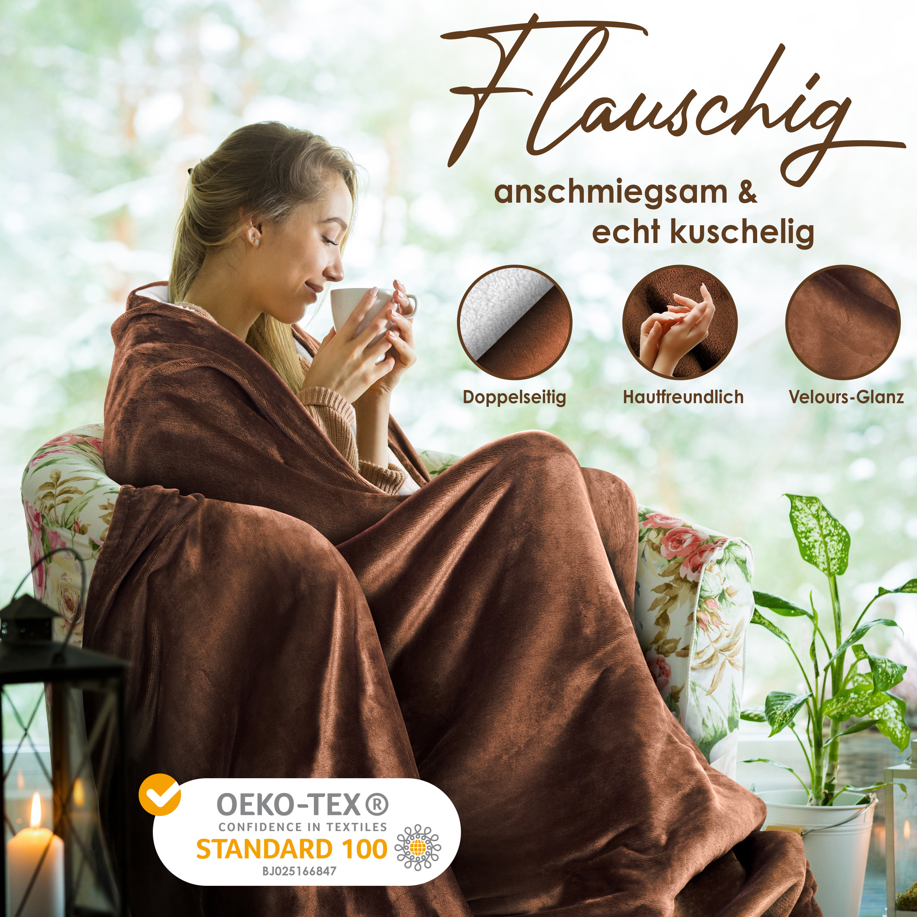 KESSER® Kuscheldecke Flauschige Sherpa Extra Weich & Warm Wohndecke Flanell Fleecedecke, Falten beständig/Anti-verfärben als Couchdecke Sofadecke oder Bettüberwurf | eShopping
