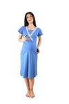 MamiMode-Still-Nachthemd-Schwangerschaft-Umstandspyjama-Kurz-hellblau-1.png