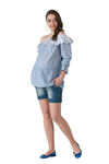 MamiMode-Bluse-Tunika-Volant-Umstandsbluse-gestreift-blau-2.png