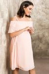 MamiMode-Kleid-Rueschen-Umstandskleid-Chiffon-kurz-puder-5.jpg
