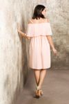 MamiMode-Kleid-Rueschen-Umstandskleid-Chiffon-kurz-puder-6.jpg