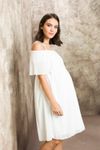 MamiMode-Kleid-Rueschen-Umstandskleid-Chiffon-kurz-weiss-4.jpg