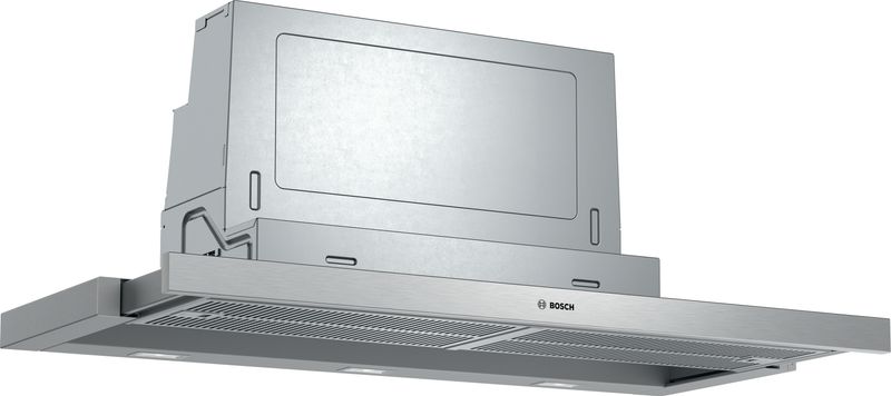 Bosch Serie 4, Flachschirmhaube, 90 cm, Silbermetallic, DFS097A51
