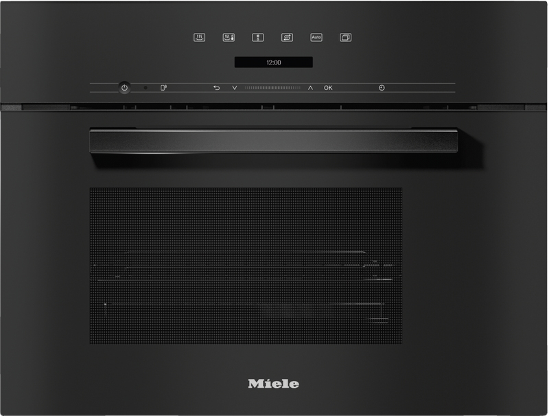 Miele Einbau-Dampfgarer  DG 7240  Obsidianschwarz