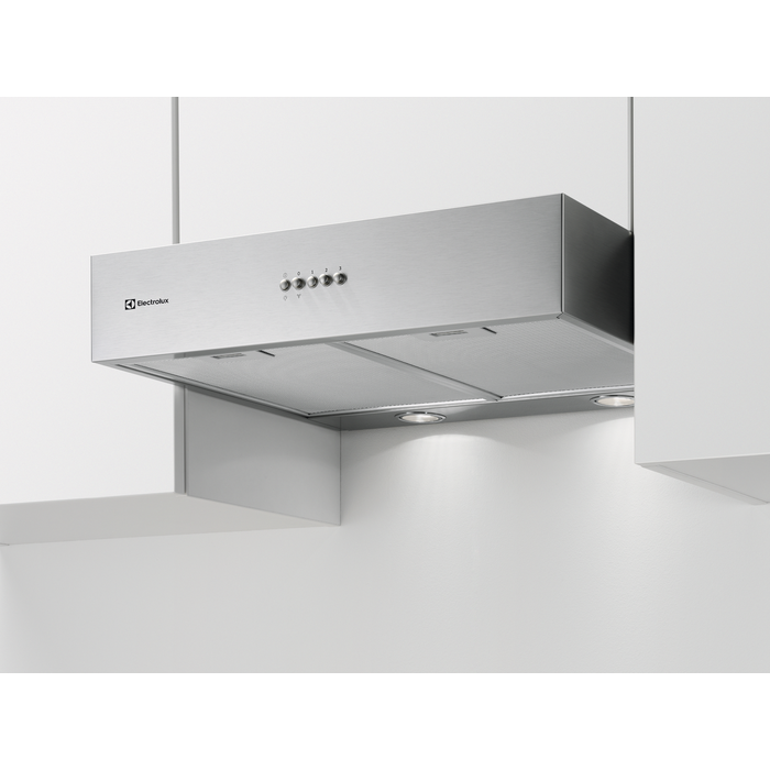 Electrolux Abluft Umluft Spezial-Dunstabzugshaube D 55 cm Chrom, DVL5510CN, 942150667