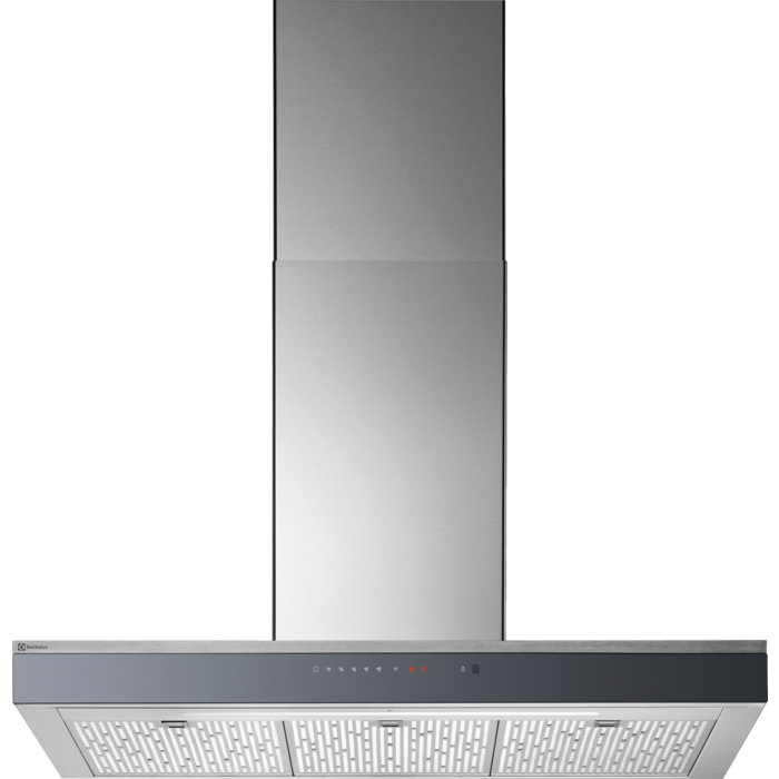 Electrolux Abluft Umluft Design-Wandhaube A 90 cm Chrom, WHGL9062CN, 942492996