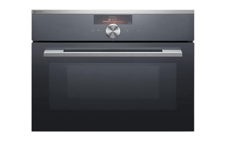Electrolux Einbau-Mikrowelle EURO Multifunktions-Ofen Chrom, EB4SL90KCN, 944066966