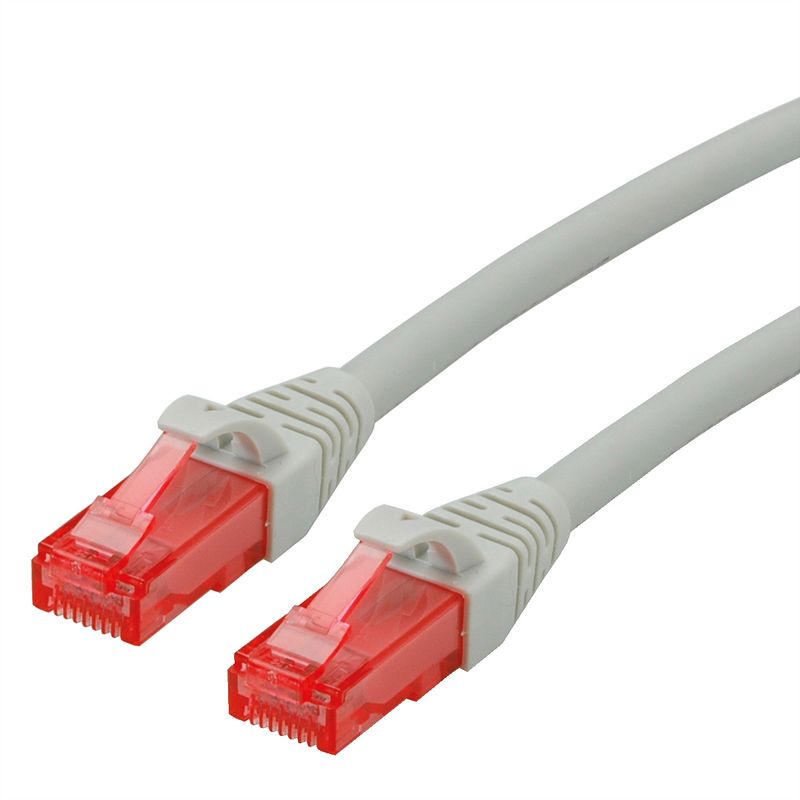ROLINE Patchkabel Kat.6 UTP, Component Level, LSOH, grau, 15 m