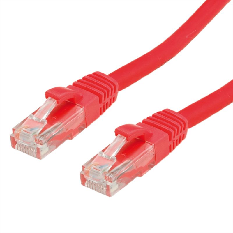 VALUE Patchkabel Kat.6 (Class E) UTP, LSOH, rot, 1 m