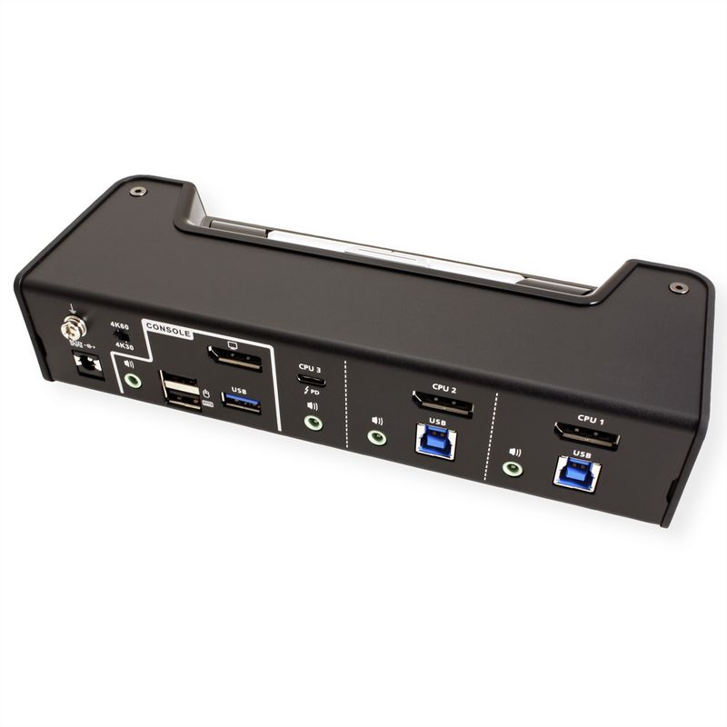ATEN CS1953 3-Port USB-C DisplayPort Hybrid KVM