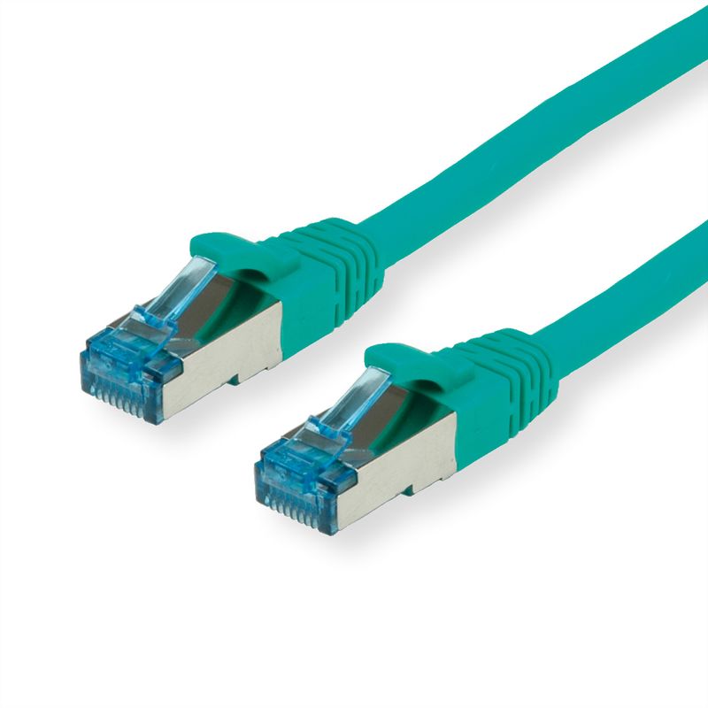 VALUE Patchkabel Kat.6A (Class EA) S/FTP (PiMF), LSOH, grün, 3 m
