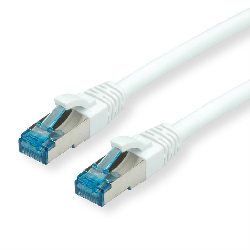 VALUE Patchkabel Kat.6A (Class EA) S/FTP (PiMF), LSOH, weiß, 3 m