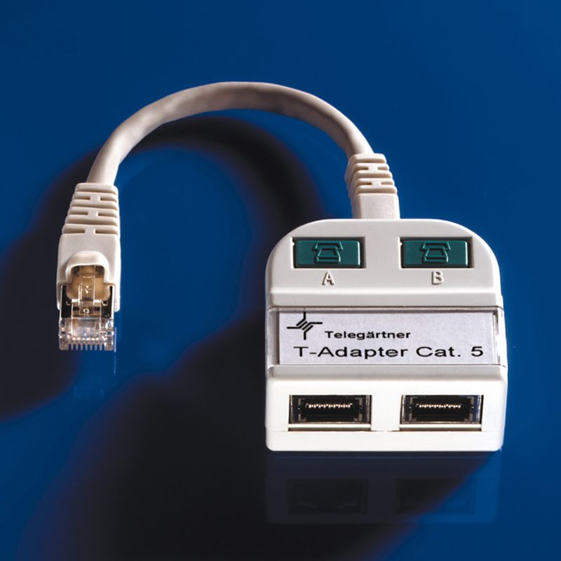 TELEGÄRTNER T-Adapter, Ausgang auf ISDN/ISDN