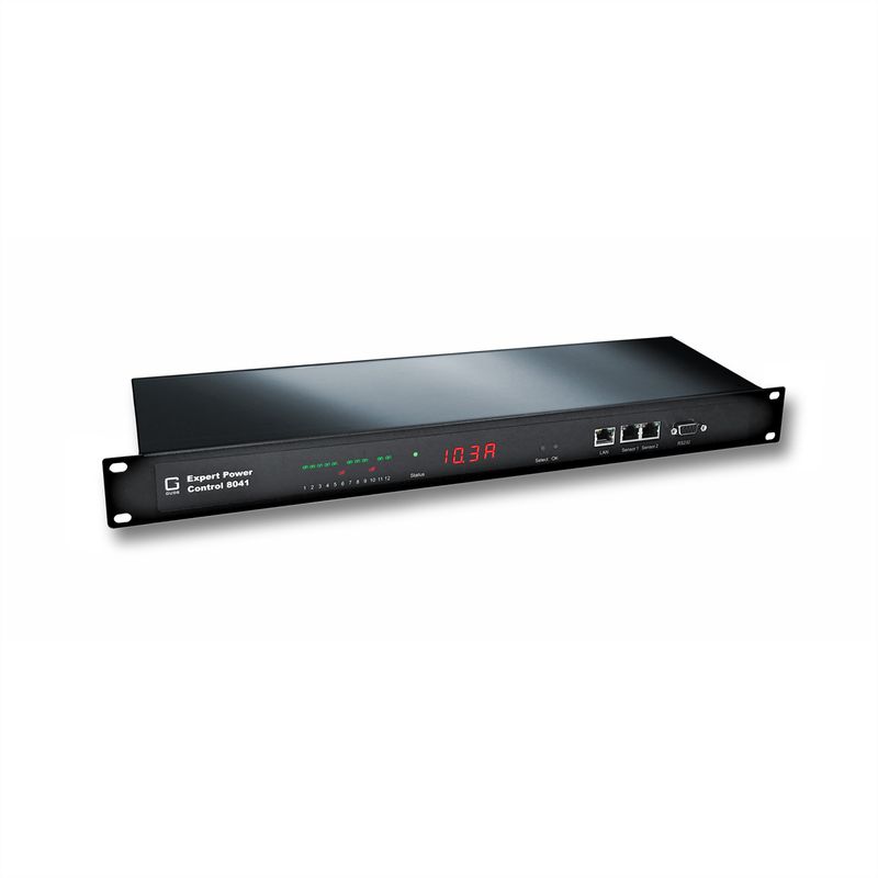 GUDE 8041-2 Expert Power Control 12x IEC C13, Locking-Funktion, 2 Sensorports