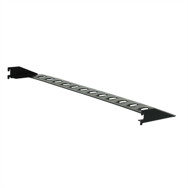 GUDE 0872 Kabelhalterung für 19-Zoll-Geräte, schwarz
