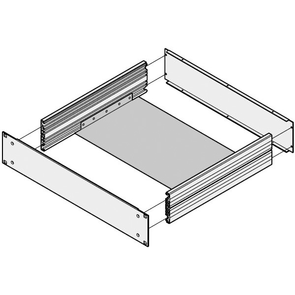 SCHROFF Montageplatte - CHASSISPLATTE 270T