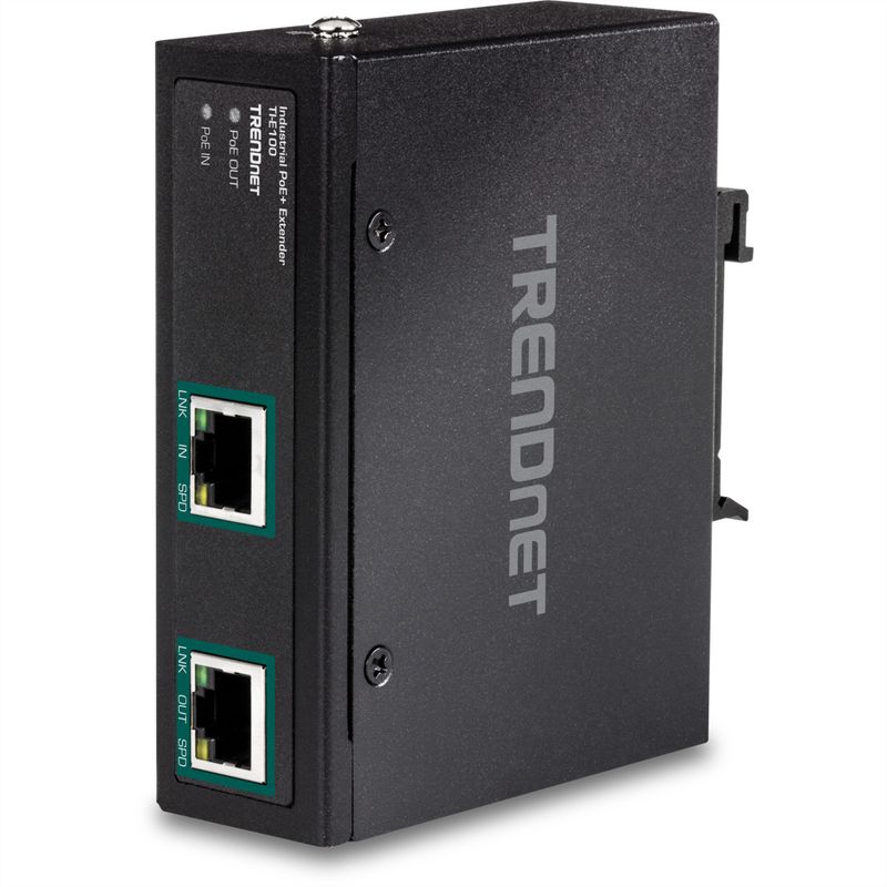 TRENDnet Industrial Gigabit PoE+ Extender