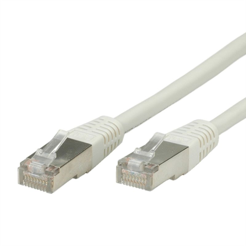 VALUE Patchkabel Kat.5e (Class D) FTP, grau, 0,5 m