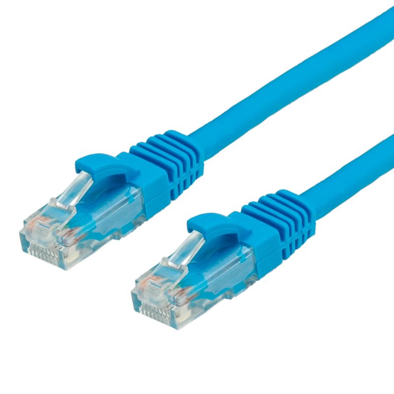 VALUE Patchkabel Kat.6 (Class E) UTP, LSOH, blau, 3 m