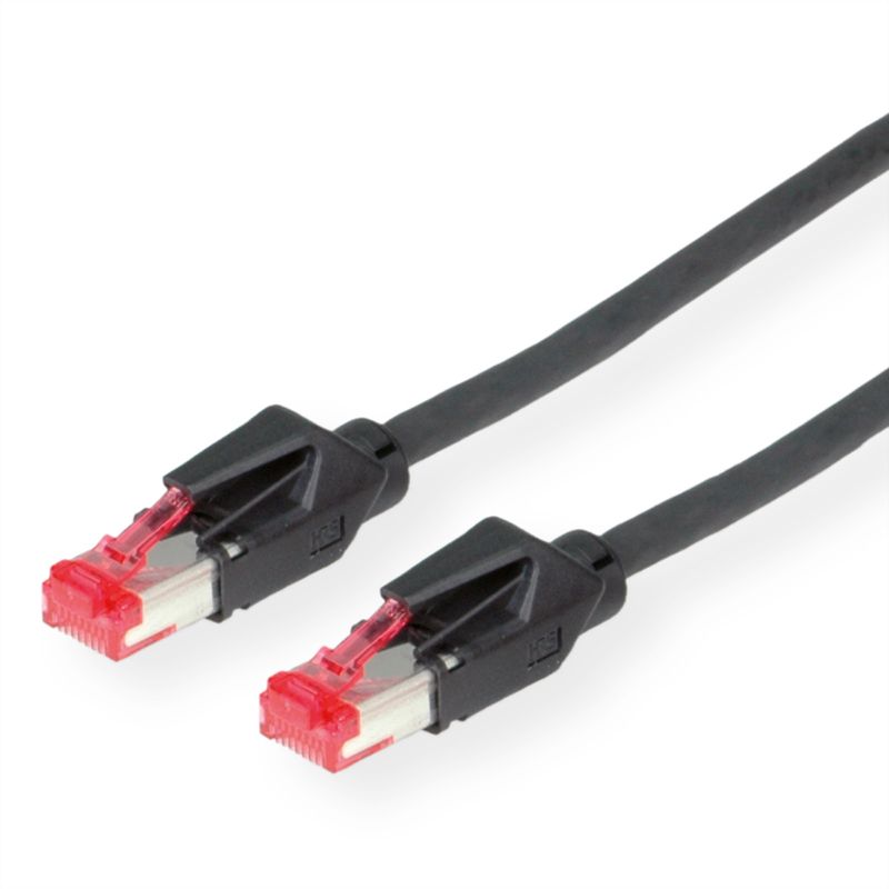 DÄTWYLER Patchkabel Kat.6 (Class E) S/FTP, CU 7702 flex LSOH, Hirose TM21, schwa