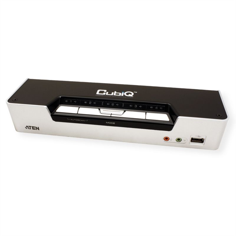 ATEN CS1794 KVM Switch HDMI, USB, Audio, USB-Hub, 4 Ports