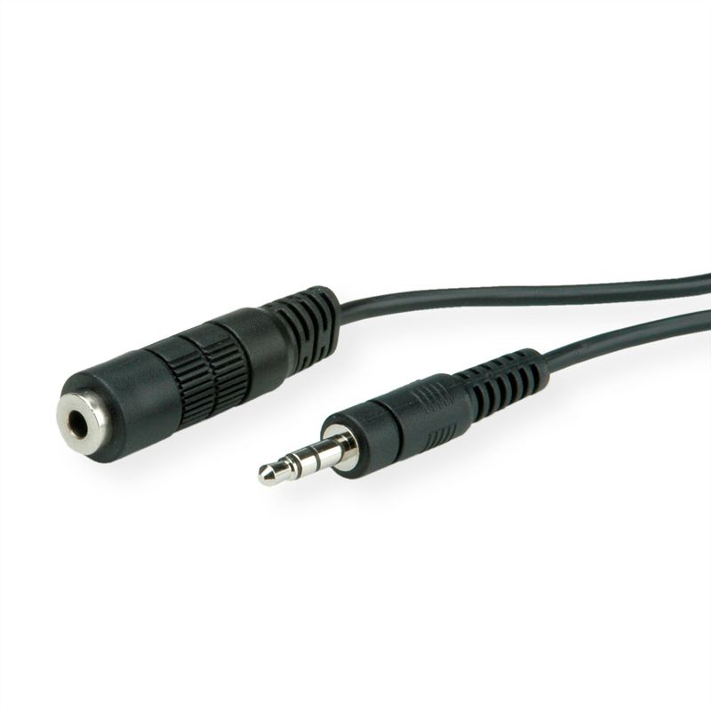 ROLINE 3,5mm Verlängerungskabel ST / BU, 5 m