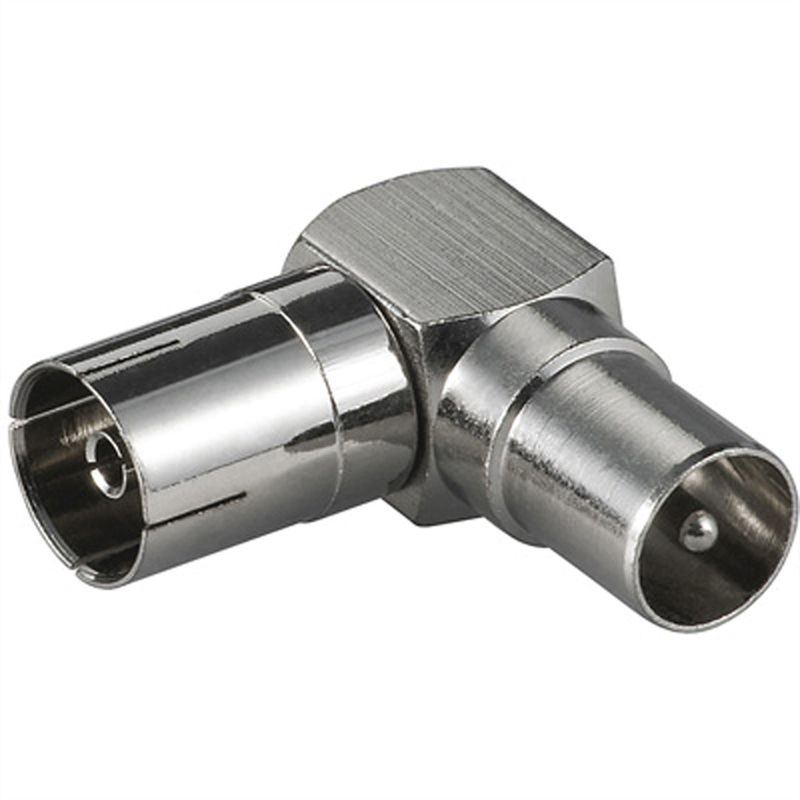 VALUE Koaxial Winkeladapter