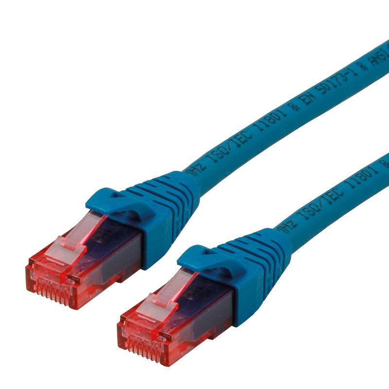 ROLINE Patchkabel Kat.6 UTP, Component Level, LSOH, blau, 2 m