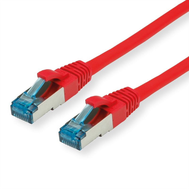 VALUE Patchkabel Kat.6A (Class EA) S/FTP (PiMF), LSOH, rot, 5 m