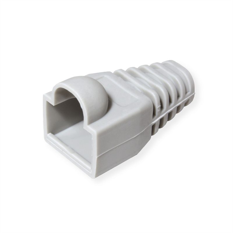 VALUE Knickschutztülle für RJ-45, 10 Stck, grau
