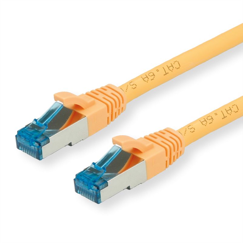VALUE Patchkabel Kat.6A (Class EA) S/FTP (PiMF), LSOH, gelb, 2 m