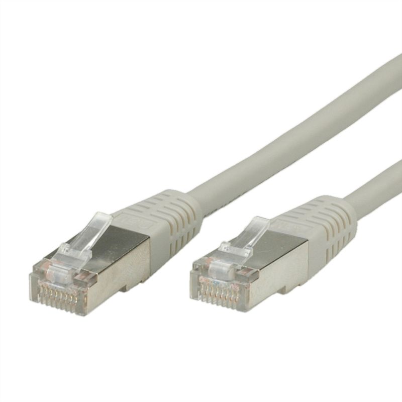 VALUE Patchkabel Kat.6 (Class E) S/FTP (PiMF), grau, 7 m