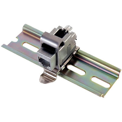 TELEGÄRTNER AMJ-Hutschienen-Adapter unbestückt