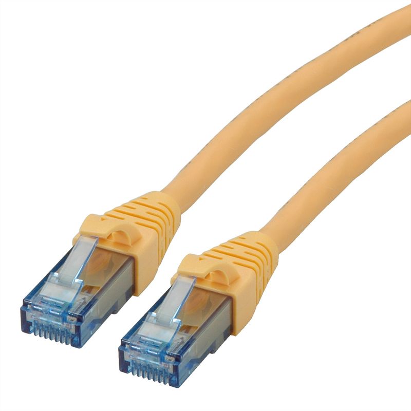 ROLINE Patchkabel Kat.6A UTP, Component Level, LSOH, gelb, 2 m