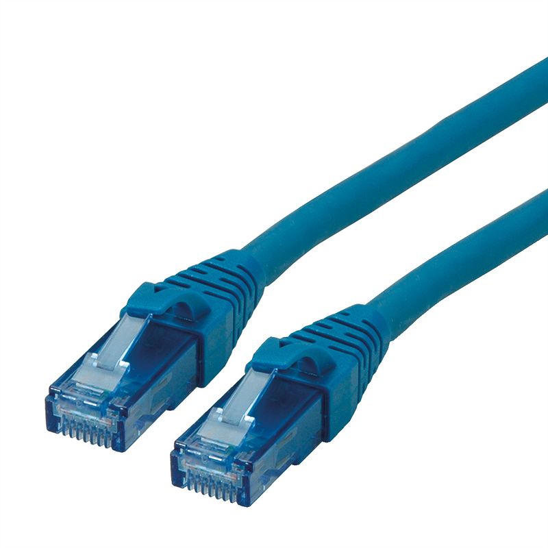 ROLINE Patchkabel Kat.6A UTP, Component Level, LSOH, blau, 2 m