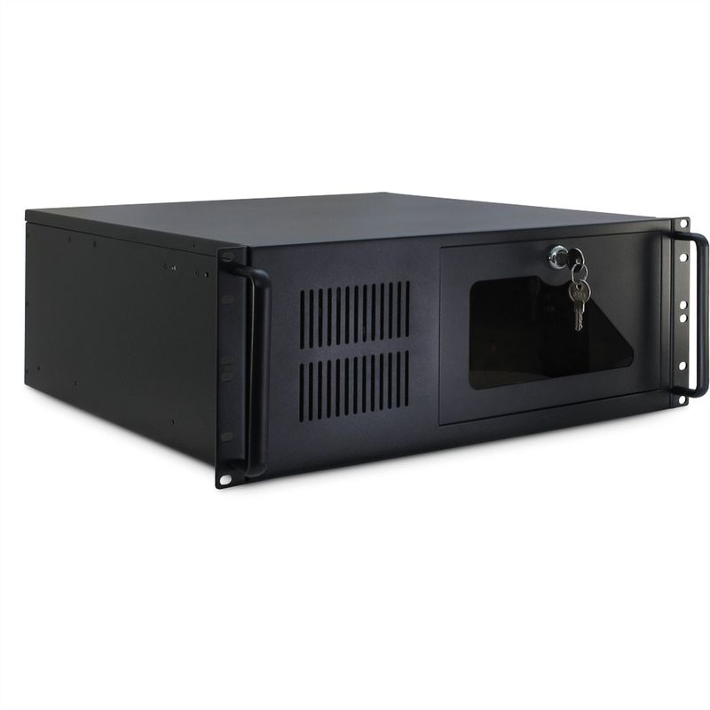 VALUE 19" Servergehäuse STD, schwarz, 4HE