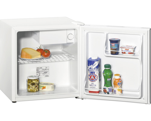 AMICA KB 15150 W Minikühlschrank (mit Kaltlagerfach, EEK E, freistehend, Nutzinhalt 45 l, Höhe 50 cm, Breite 48 cm)