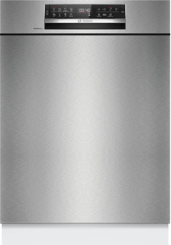 Bosch Serie 6, Unterbau-Geschirrspüler, 60 cm, Edelstahl, SMU6ZCS16E