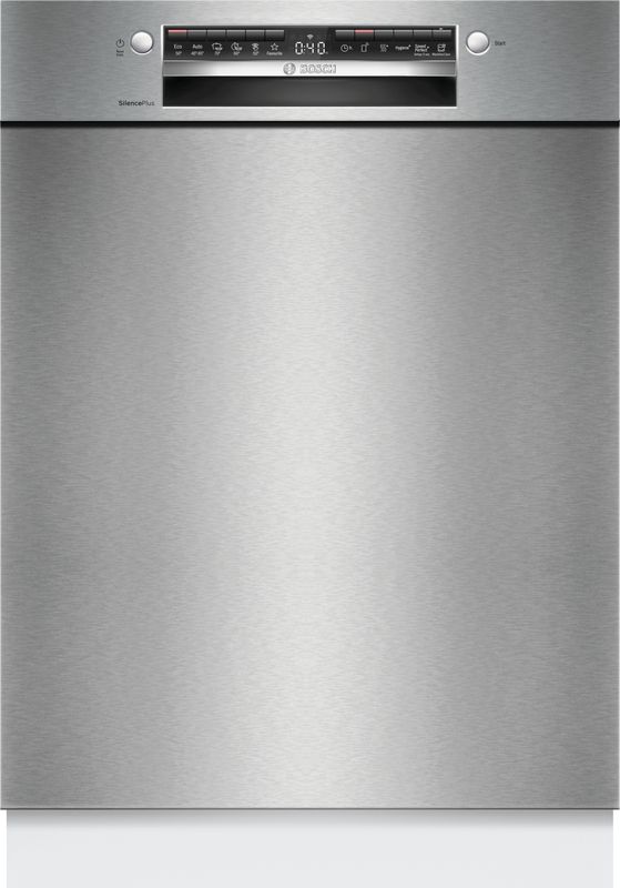 Bosch Serie 4, Unterbau-Geschirrspüler, 60 cm, Gebürsteter Stahl, SMU4EAS30E, ID SMU4EAS30E