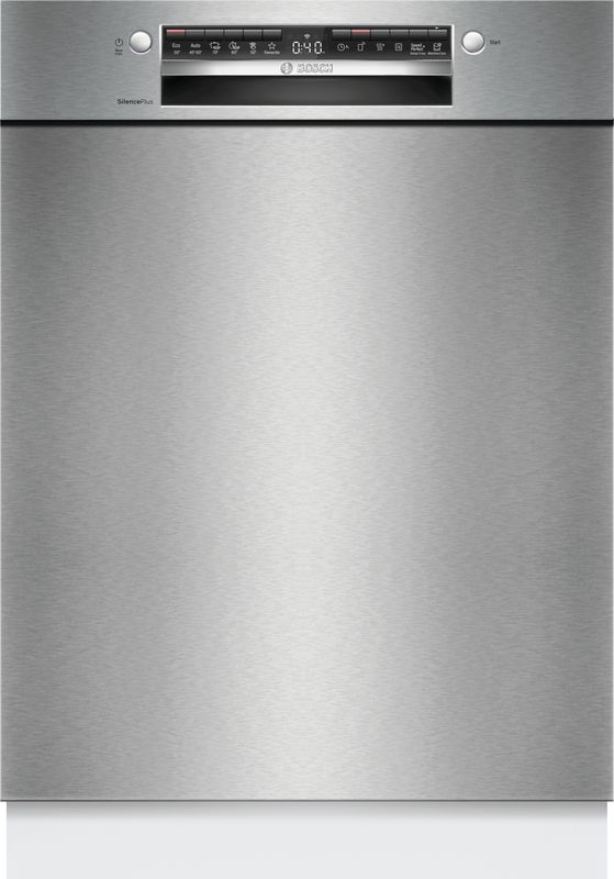 Bosch Serie 4, Unterbau-Geschirrspüler, 60 cm, Gebürsteter Stahl, SMU4ECS28E, ID SMU4ECS28E