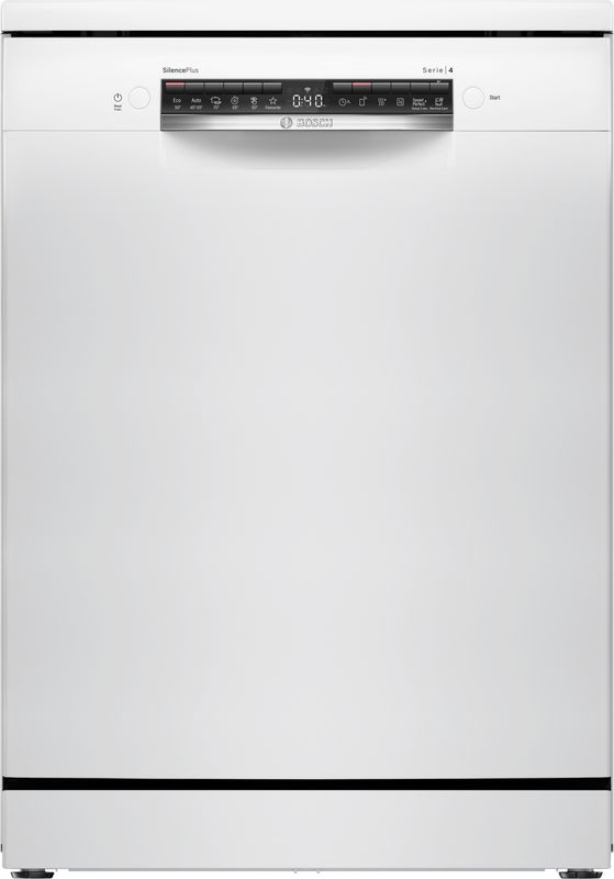 Bosch Serie 4, Freistehender Geschirrspüler, 60 cm, weiß, SMS4HKW08E, ID SMS4HKW08E