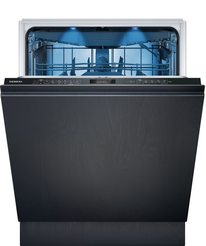 Siemens iQ500, Vollintegrierter Geschirrspüler, 60 cm, varioScharnier für besondere Einbausituationen, SN95EX22CE, ID SN95EX22CE