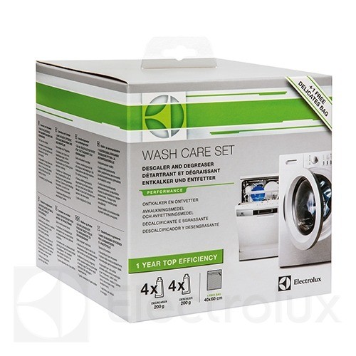 Electrolux Wash Care Set E6WK9103, Pflegeset für Geschirrspüler & Waschmaschine