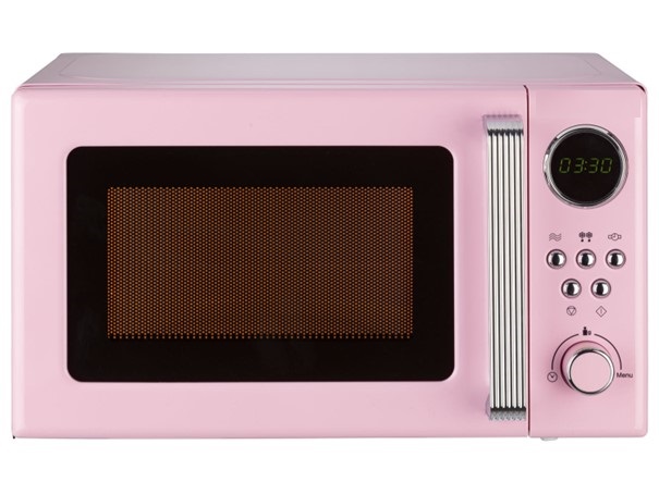 Retro-Mikrowelle 19126 - rosa