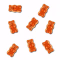 Haribo Goldbären Orange, Fruchtgummi, 450g Dose Bild 3