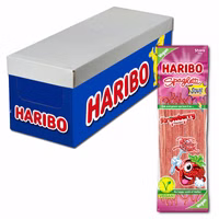 Haribo Spaghetti Erdbeere, Strawberry, 15 Beutel je 200g Haribo Spaghetti Erdbeere, Strawberry, 15 Beutel je 200g Bild 1