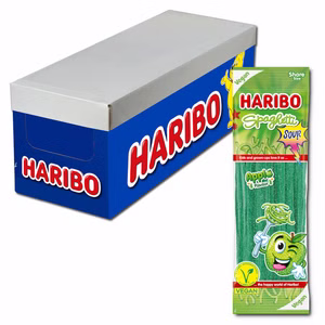 Haribo Spaghetti Apfel, Saure Schnüre, 15 Beutel je 200g Bild 1
