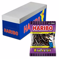 Haribo Konfekties, Lakritz-Konfekt, 20 Beutel je 160g Haribo Konfekties, Lakritz-Konfekt, 20 Beutel je 160g Bild 1
