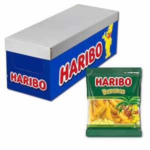 Haribo Bananas, Schaumzucker, 17 Beutel je 100g Haribo Bananas, Schaumzucker, 17 Beutel je 100g Bild 1