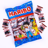 Haribo Lakritz-Schnecken ca. 100 Minibtl im Polybeutel Haribo Lakritz-Schnecken ca. 100 Minibtl im Polybeutel Bild 1